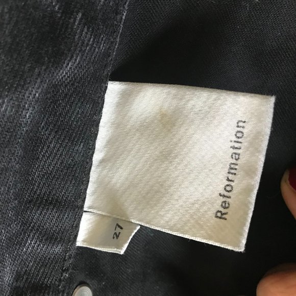 Reformation Black Jeans - Picture 6 of 8